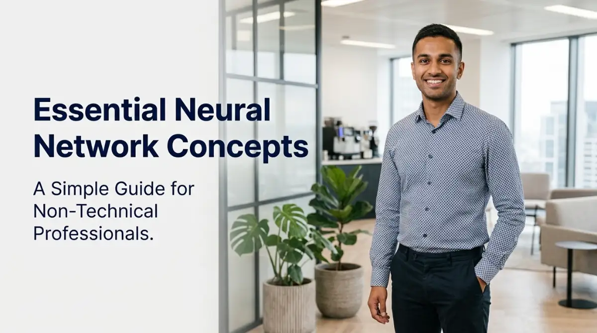 A professional exploring the core concepts of neural networks to gain a better understanding of modern artificial intelligence.
