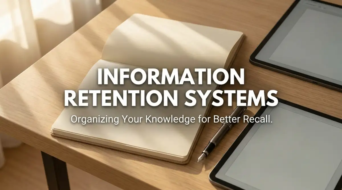 Don’t Forget What You Learn: Organizing Knowledge for Results