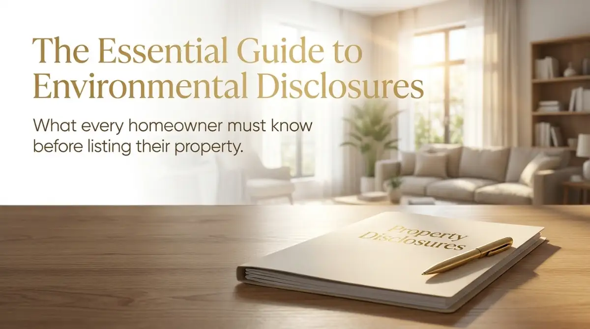 Selling Your Home? The Environmental Disclosure Guide You Need