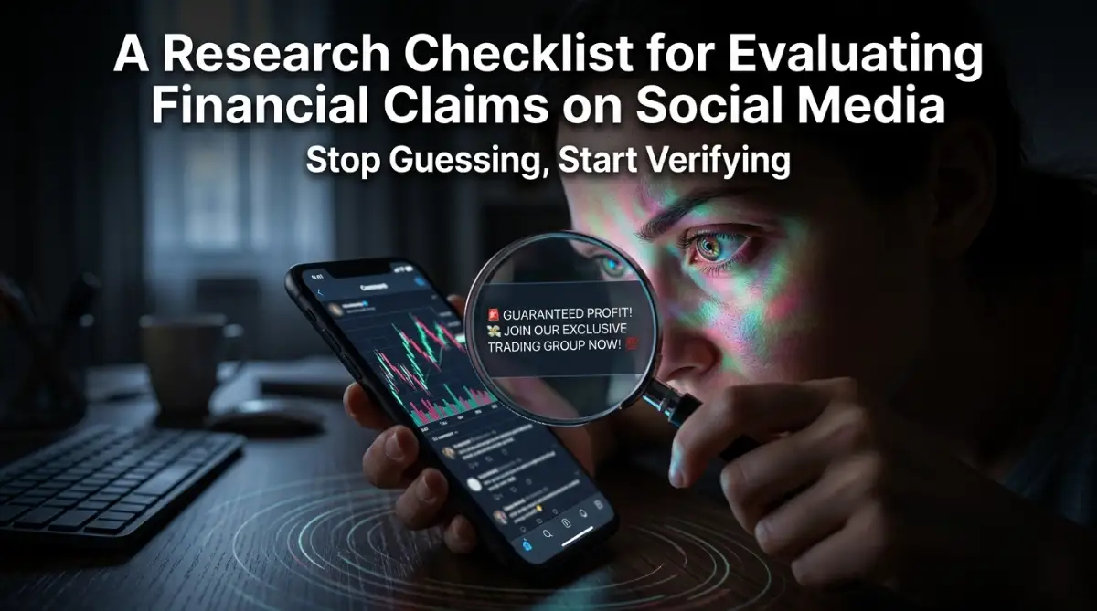 Don't Get Scammed: How to Verify Financial Advice on Social Media